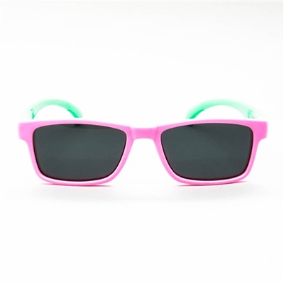 IQ10019 - Детские солнцезащитные очки ICONIQ Kids S5005 С6 розовый-мятный