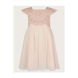 Monsoon Pink Baby Estella Dress