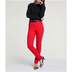 Трикотажные брюки, красные