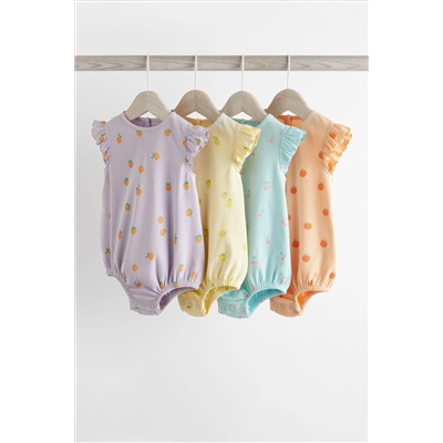 Baby Bloomer Rompers 4 Pack