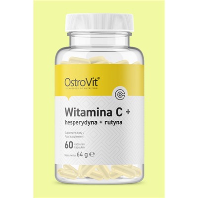 OstroVit Vitamin C+Hesperidin+Rutin 60 caps - Витамин С + Гесперидин + Рутин