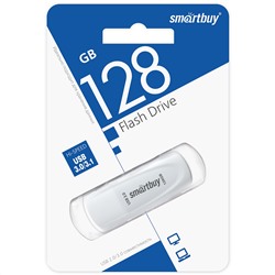 USB 3.0/3.1 карта памяти 128ГБ Smart Buy Scout (белый)