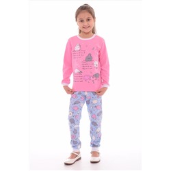 Пижама подростковая 12-029а (розовый)