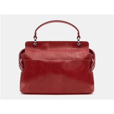 Красная кожаная сумка с росписью из натуральной кожи «W0042 Red Красная королева»