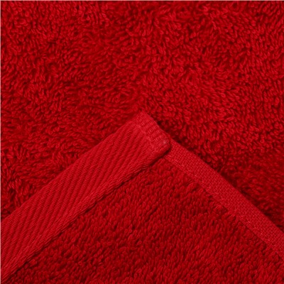 Полотенце махровое Albero relitto, 70х130см, цвет красный, 460г/м, хлопок