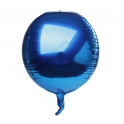 В0108К шар фольга сфера синий32\81