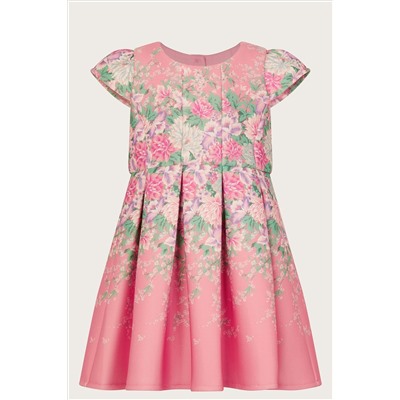 Monsoon Pink Baby Floral Printed Dress