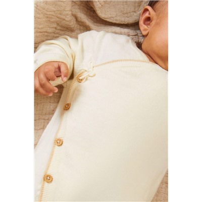 MORI Organic Cotton Knitted Cardigan & Leggings Baby Gift Set