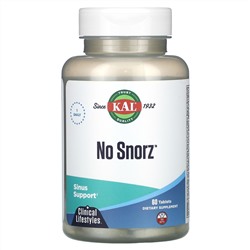 KAL, No Snorz, 60 таблеток