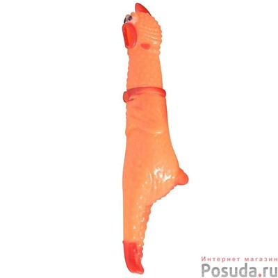 Игрушка-пищалка для животных "Чикен". Общая длина 16 см. арт. MD-VL40-55
