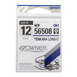 Крючок Owner Tenkara Long-D №12 (11 шт)