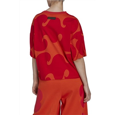 Camiseta MMK FI Tee Rojo y naranja