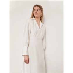 Платье приталенного кроя  цвет: Молочный PL1262/unico | купить в интернет-магазине женской одежды EMKA