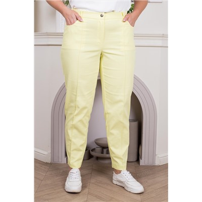 Жёлтые летние брюки с удобной посадкой