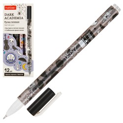 Ручка гелевая, пишущий узел 0,5 мм, цвет чернил черный Dark Academia Hatber GP_082773