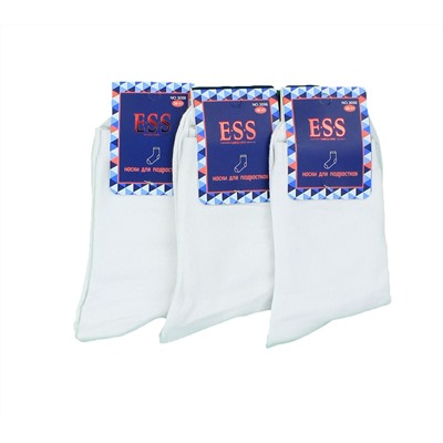 Подростковые носки Ess 3056-6 белые