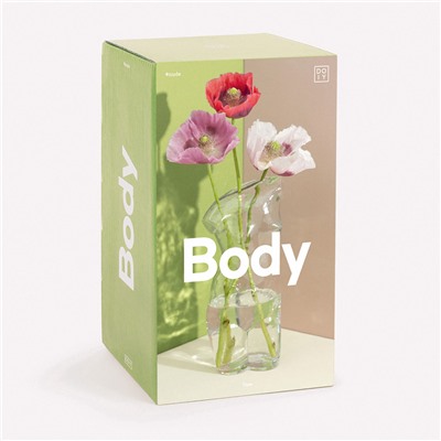 Ваза для цветов Body, 27 см