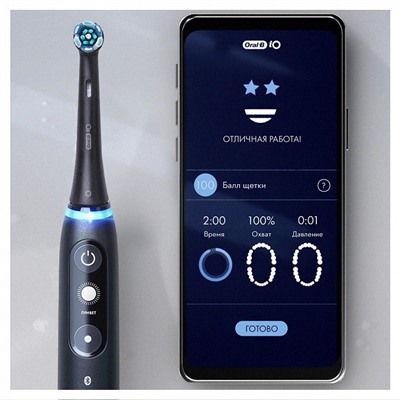 Электрическая зубная щетка Oral-B iO 6 Black Lava