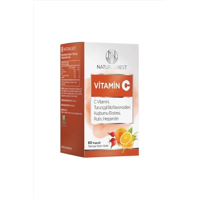 Natural Nest Vitamin C 500 Mg 60 Kapsül