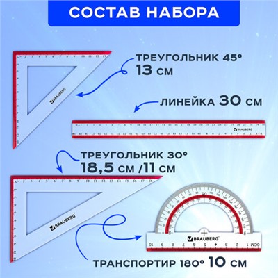 Новинка! Набор кухонных принадлежностей DASWERK!, МАСШТАБНАЯ АКЦИЯ ГОДА!, АКЦИЯ! BRAUBERG "ULTRA GT" - ручка вашего вдохновения!, САМСОН LIVE! БУДЕМ БЛИЖЕ!, Обновились данные по итогам накопительных акций, Новинка! Хозяйственные свечи Laima!, Набор чертежный большой BRAUBERG "Crystal" (линейка 30 см, 2 угольника, транспортир), выделенная шкала, 210297