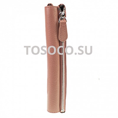 15 9920 pink кошелек GENUINE LEATHER натуральная кожа 9x19x2