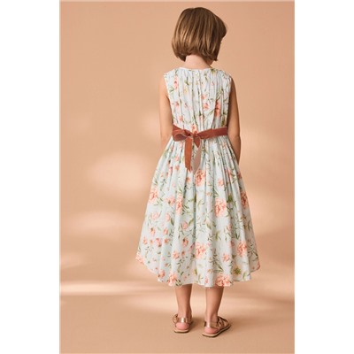 Printed Cotton Prom Dress (3-12yrs)