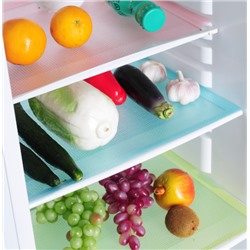 Антибактериальный коврик для холодильника, набор 6 шт Розовый (3035)