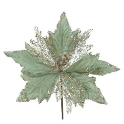 Цветок искусственный "Пуансеттия", L24 W24 H21 см
