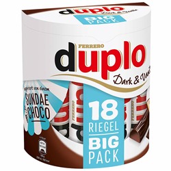 duplo Dark & Vanilla Sundae Choco Big Pack 18er