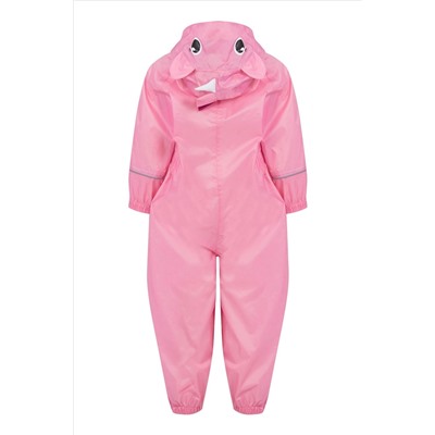 Regatta Pink Charco Waterproof Puddlesuit