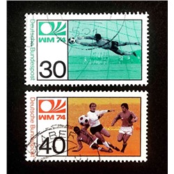Набор марок Чемпионат мира по футболу, Германия, 1974 год (полный комплект)