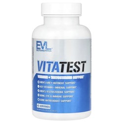 EVLution Nutrition, VitaTest, комплекс питательных веществ для мужчин`` 90 таблеток