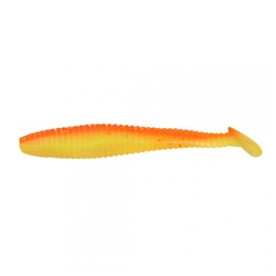 Виброхвост Yaman PRO Flatter Shad, р.4 inch, цвет #25 - Sunshine (уп.5 шт.) YP-FS4-25