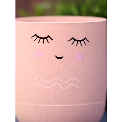 Кружка "Cute face", pink