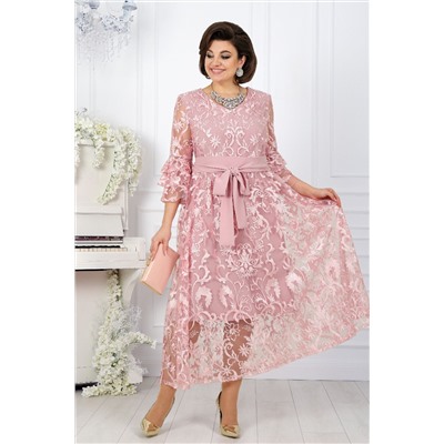 Платье Ninele 7436 розовый