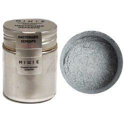 Блеск пищевой MIXIE Настоящее серебро, 10 гр
