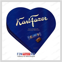 Шоколадные конфеты "Сердце" Karl Fazer в коробке 225 гр
