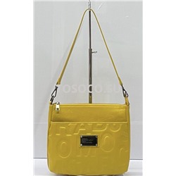 1110 yellow сумка Wifeore натуральная кожа 28x7х23