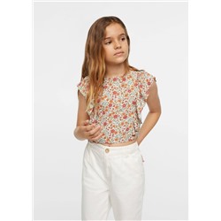 Blusa estampado floral -  Niña | MANGO OUTLET España