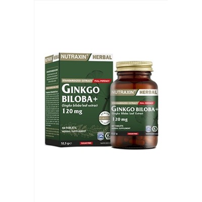 Nutraxin Gingko Biloba 60 Kapsül 8680512602651