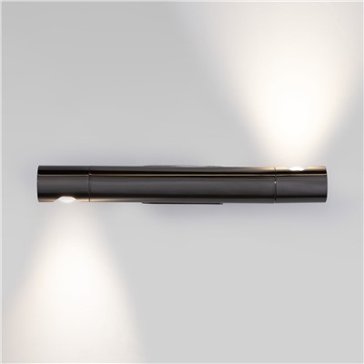 Настенный светодиодный светильник в стиле минимализм
                     Eurosvet  40161 LED чёрный жемчуг