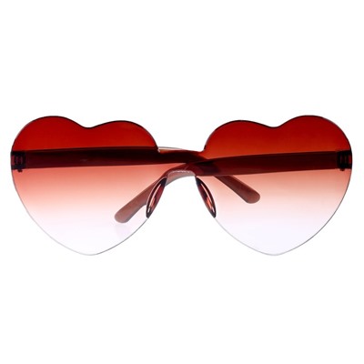 Карнавальные очки «Сердечки», цвета МИКС