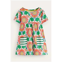 Boden Short Sleeve Printed Tunic