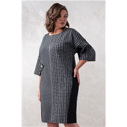 Платье Avanti 1140-3 серый/черный