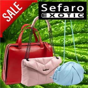 Sefaro Exotic  ~ распродажа Pelletteria Luisa, Italy