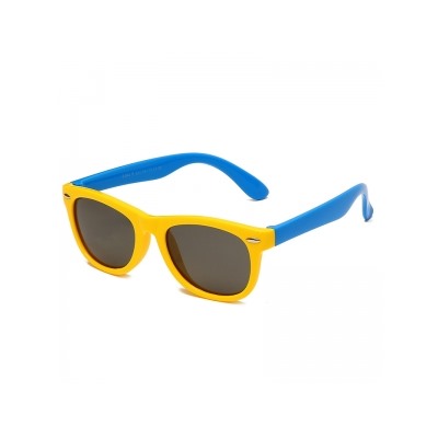 IQ10038 - Детские солнцезащитные очки ICONIQ Kids S8002 С10 желтый-голубой