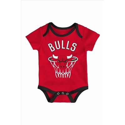 Fanatics Red Chicago Bulls Babywear Set