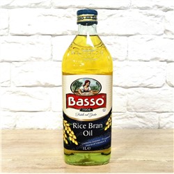 Масло рисовое рафинированное BASSO 1 л (Италия)