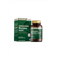 Nutraxin Natural Sleep Регулятор сна Травяные таблетки 60 капсул