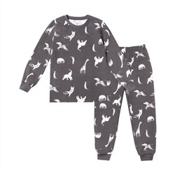 Пижама джемпер+брюки для мальчиков «Акуна матата» р.28-36